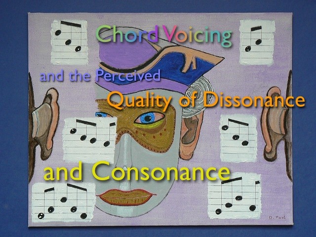 Chord Voicing and the Perceived Quality of Dissonance and Consonance