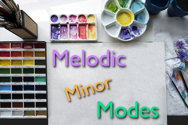 melodic minor modes