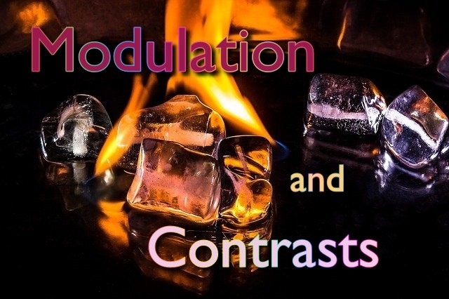 modulation and contrasts
